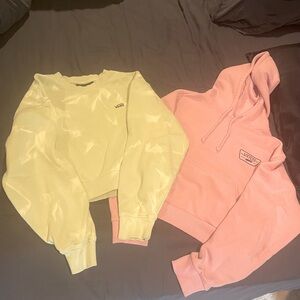 Lot of 2 Vans Sweatshirts